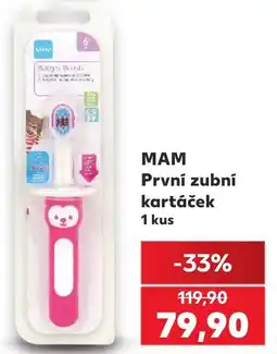 Kaufland MAM První zubní kartáček nabídka