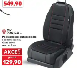 Kaufland My Project podložka na autosedadlo nabídka
