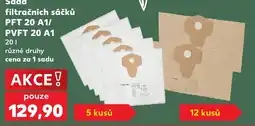 Kaufland Sada filtračních sáčků PFT 20 A1/PVFT 20 A1 nabídka