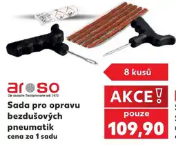 Kaufland aroso sada pro opravu bezdušových pneumatik nabídka