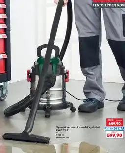 Kaufland Parkside Vysavač na mokré a suché vysávání PWD 12 B1 nabídka