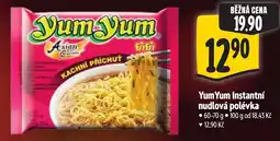 Albert Yum Yum Instantní nudlová polévka nabídka