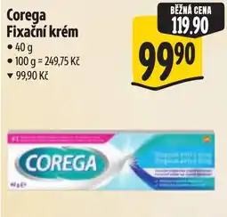 Albert Corega fixační krém nabídka