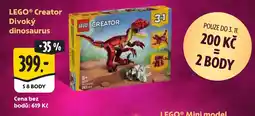 Albert lego creator divoký dinosaurus nabídka
