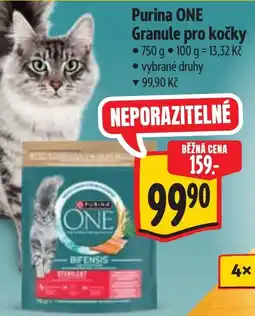 Albert Purina One granule pro kočky nabídka