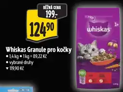 Albert Whiskas Granule pro kočky nabídka