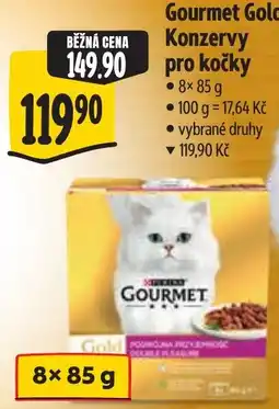 Albert Gourmet Gold konzervy pro kočky nabídka