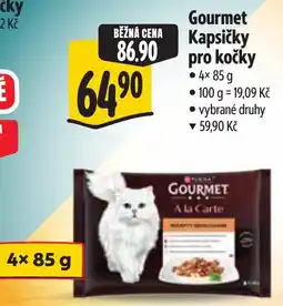 Albert Gourmet kapsičky pro kočky nabídka