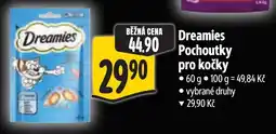 Albert Dreamies Pochoutky pro kočky nabídka