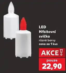 Kaufland LED Hřbitovní svíčka nabídka