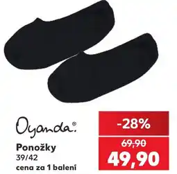 Kaufland Oyanda ponožky nabídka