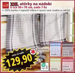 Norma Vala Royale utěrky na nádobí nabídka