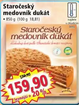 Norma Staročeský medovník dukát nabídka