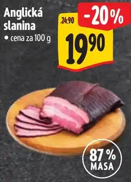 Albert Anglická slanina nabídka