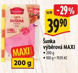 Albert Šunka výběrová Maxi nabídka