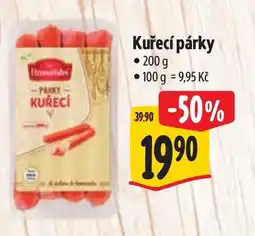 Albert Kuřecí párek nabídka