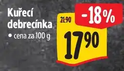 Albert Kuřecí debrecínka nabídka