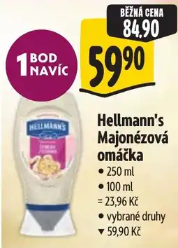 Albert Hellmann's Majonézová omáčka nabídka
