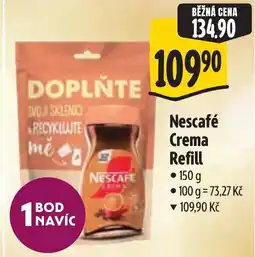 Albert Nescafé Crema Refill nabídka