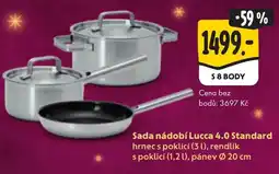 Albert Sada nádobí Lucca 4.0 Standard nabídka