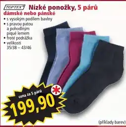 Norma TopTex nízké ponožky nabídka