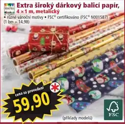 Norma Cretell extra široký dárkový balicí papír nabídka