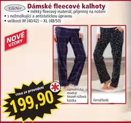 Norma ElleNor dámské fleecové kalhoty nabídka