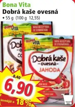 Norma Bona Vita Dobrá kaše ovesná jahoda nabídka