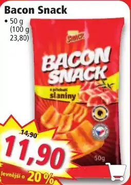 Norma Bacon Snack nabídka