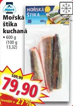 Norma Myška mořská štika kuchaná nabídka