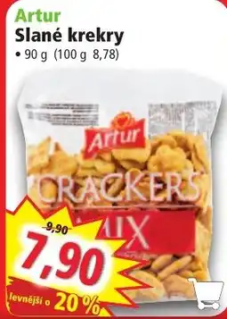 Norma Artur slané kreky nabídka