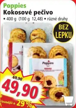 Norma Poppies Kokosové pečivo nabídka
