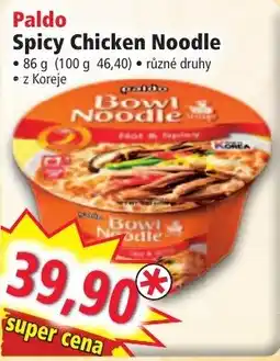 Norma Paldo Spicy Chicken Noodle nabídka