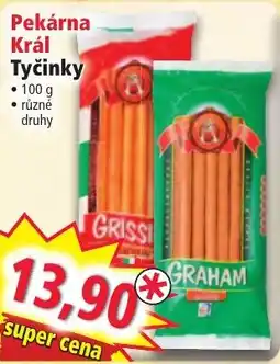 Norma Pekárna Král Tyčinky nabídka