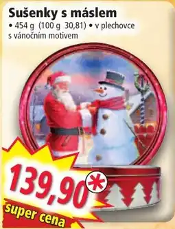 Norma Sušenky s máslem nabídka