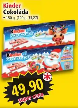 Norma Kinder Čokoláda nabídka