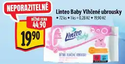 Albert Linteo Baby Vlhčené ubrousky nabídka