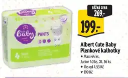 Albert Albert Cute Baby Plenkové kalhotky nabídka