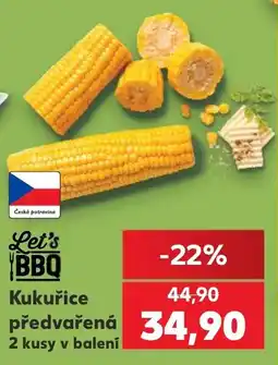 Kaufland Let's BBQ Kukurice předvařená nabídka