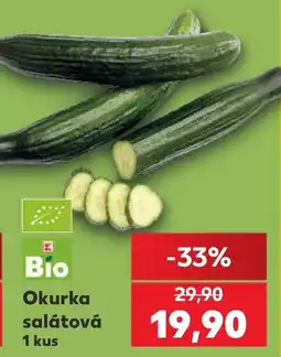 Kaufland Bio Okurka salátová nabídka