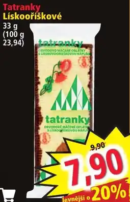Norma Tatranky lískooříškové nabídka