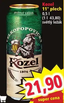 Norma Kozel světlý ležák nabídka