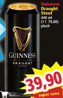 Norma Guinness draught stout nabídka