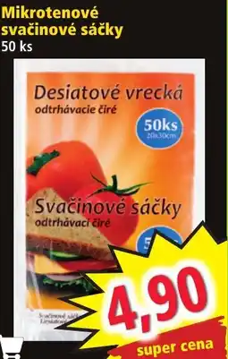 Norma Desiatové vrecká svačinové sáčky nabídka