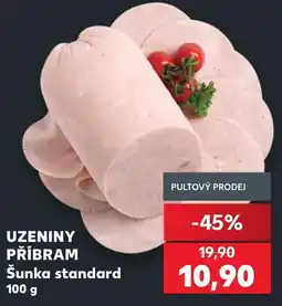 Kaufland Uzeniny Příbram Šunka standard nabídka