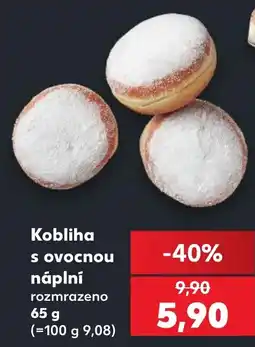 Kaufland Kobliha s ovocnou náplní nabídka