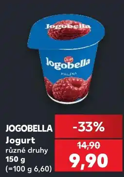 Kaufland Jogobella jogurt různé druhy nabídka