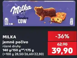 Kaufland Milka jemné pečivo nabídka