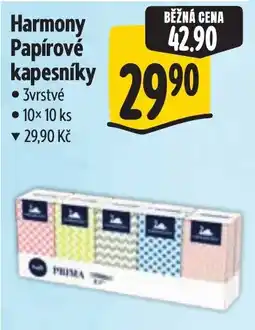 Albert Harmony papírové kapesníky nabídka
