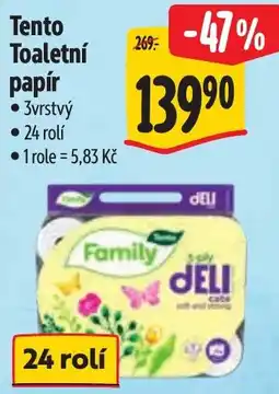 Albert Family toaletní papír nabídka